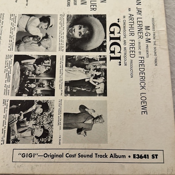 Gigi Musical Soundtrack Vinyl Record - Picture 5 of 12